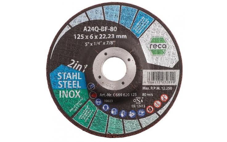 Disk za grobo obdelavo RECA 2v1