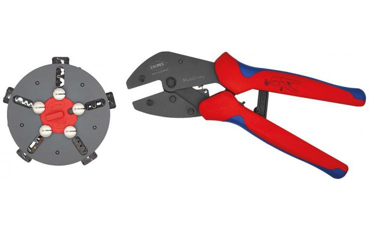 MultiCrimp Crimpzange mit Wechselmagazin
