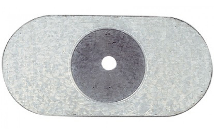 RECA Teller für Dachbaubohrschraube - Aluminium/Zink - 82 X 40
