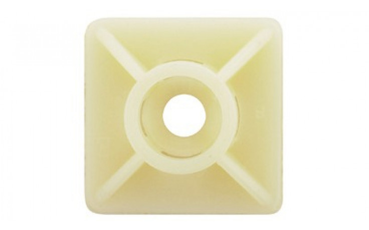 Klebesockel für Kabelbinder 4,8 - 28 X 28 mm