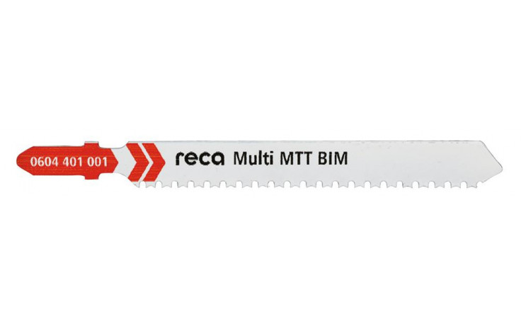 RECA Stichsägeblatt Multi MTT 1,3 mm für sehr schnelle, gerade Schnitte 75/100 mm