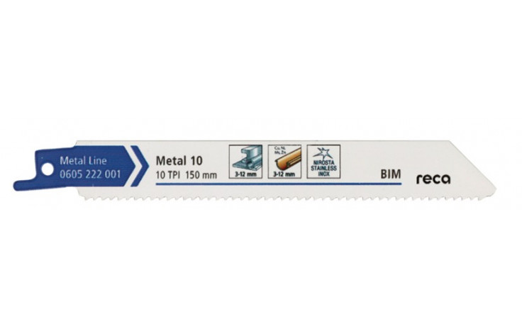RECA Säbelsägeblatt Metal 10 Zoll 280 mm