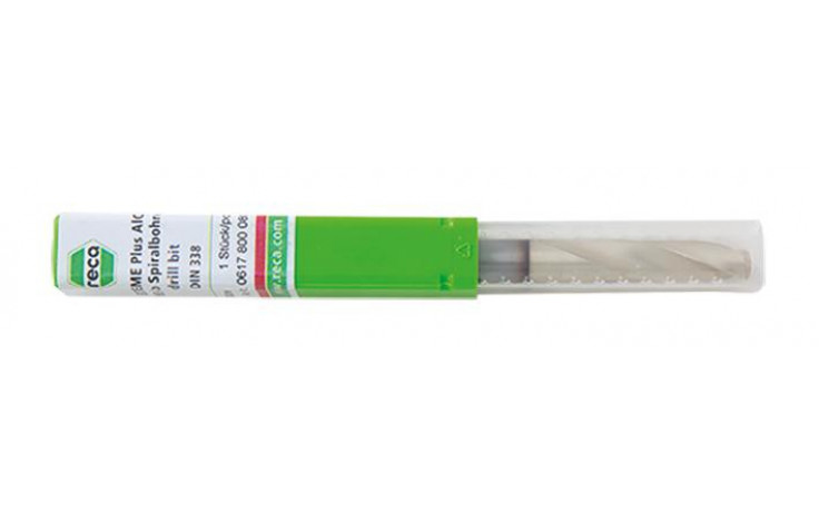 RECA extrem plus, Spiralbohrer HSS-CO8, kurze Ausführung DIN 338 Durchmesser 7,0 mm Zylinderschaft