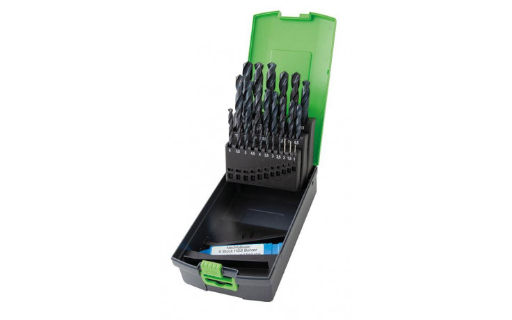 RECA Spiralbohrer Plus-Box HSS DIN 338-N Durchmesser 6 - 10 mm 41-teilig