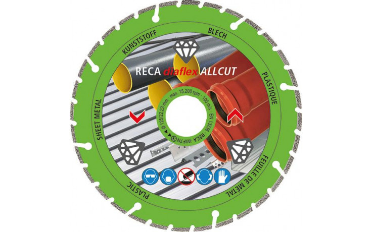RECA diaflex ALL-CUT 125 x 22,23 x 1,6 mm