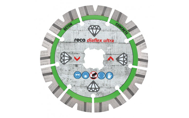 RECA diaflex ultra Universal Premium Durchmesser 115 mm Bohrungsdurchmesser 22.2 mm