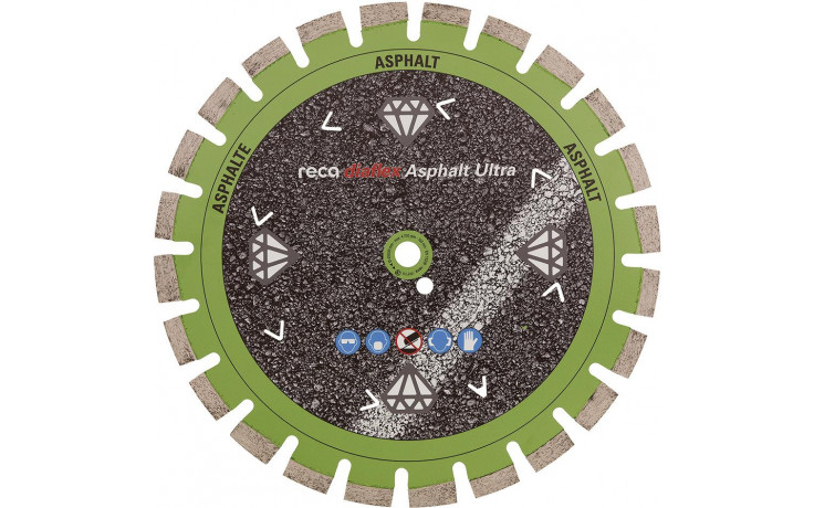 RECA Diaflex-Diamanttrennscheibe RS10 Asphalt Ultra Ø 500 mm, Bohrung 25,4 mm