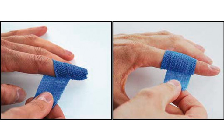 Fingerschnellverband Blau 3 cm x 7 m
