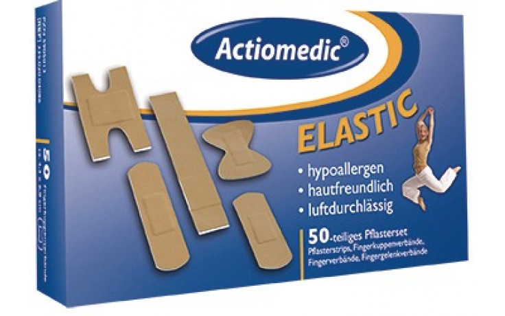 Pflasterset elastisch, Packungsinhalt 50 Stück