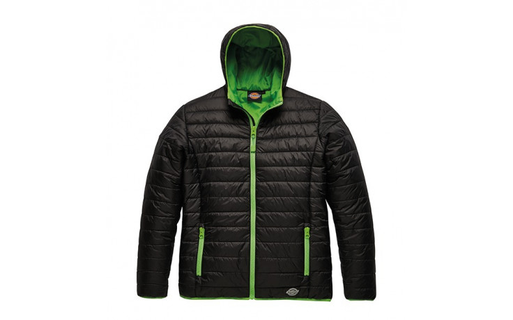 DICKIES Jacke Schwarz/Grün Gr. S