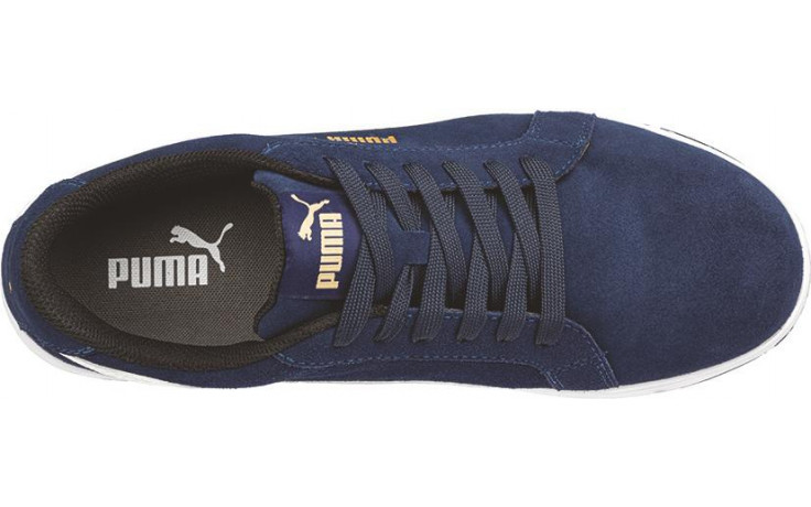 PUMA Schuh S1P Iconic Suede Navy Gr.45