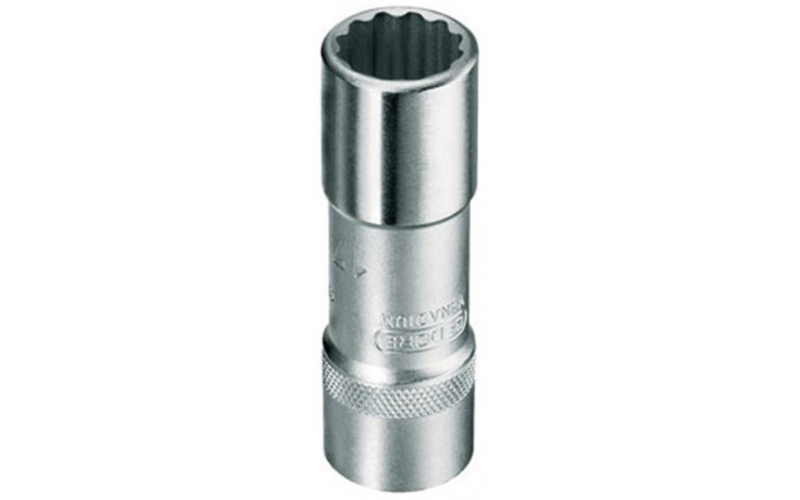GEDORE 12-Kant-Steckschlüsseleinsatz lange Ausführung Antrieb 1/2" SW 12 mm