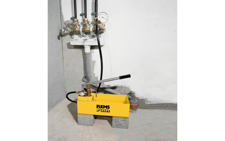 Hand-Druckprüfpumpe 60 Bar Rems Push