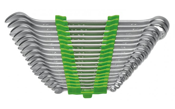 RECA Ringmaulschlüssel-Satz DIN 3113 12-teilig (SW 8-32 mm), mit Kunststoffhalter