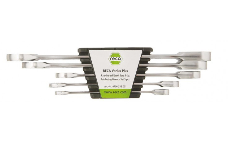RECA Varius Plus Ratschenschlüssel Set 5-teilig