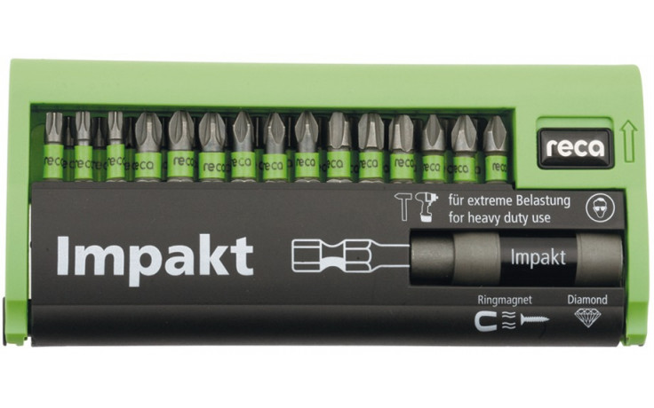 RECA Bit Satz Impakt MAXI TX Phillips Pozidrive SW 30-teilig