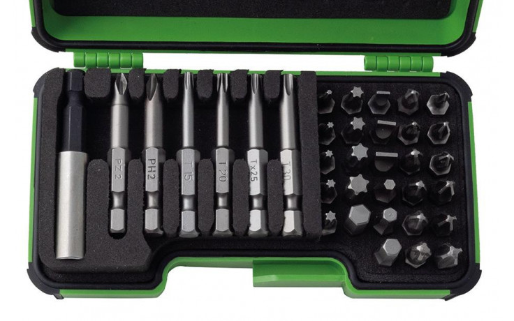 RECA Bit-Satz 1/4" Universal TX PH PZ ISK SL 35-teilig in Multi Box
