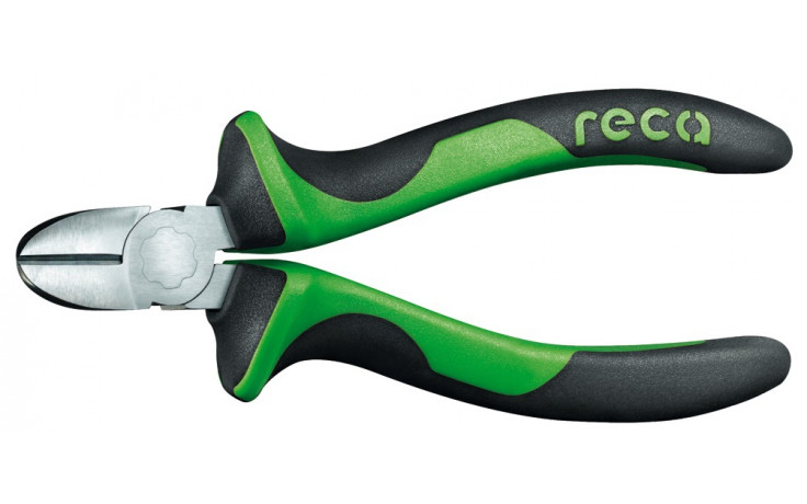 RECA Seitenschneider mit 2-Komponenten-Griff isoliert 180 mm