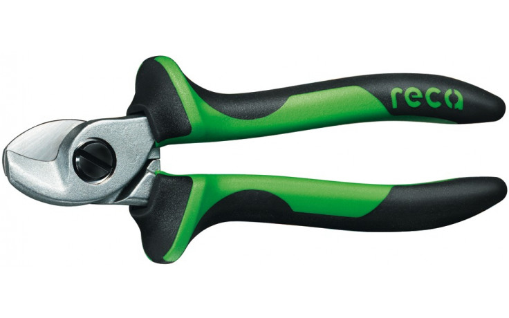 RECA Kabelschere mit 2-Komponenten-Griff isoliert 165 mm