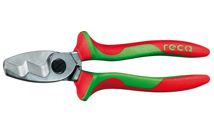 RECA Kabelschere mit 2-Komponenten-Griff VDE-isoliert 200 mm
