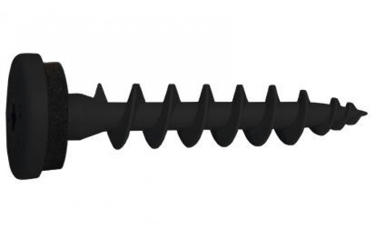 Isolierschraubdübel IPS-H - schwarz RAL 9017 - Länge 55mm