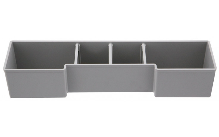 RECA Leerbox U3 grau B x H x T: 312 x 70 x 63 mm