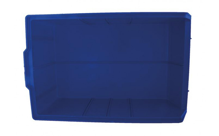 Kunststofflagerkasten PP Größe 1 blau