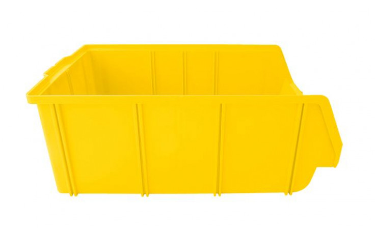 Kunststofflagerkasten PP Größe 1 gelb
