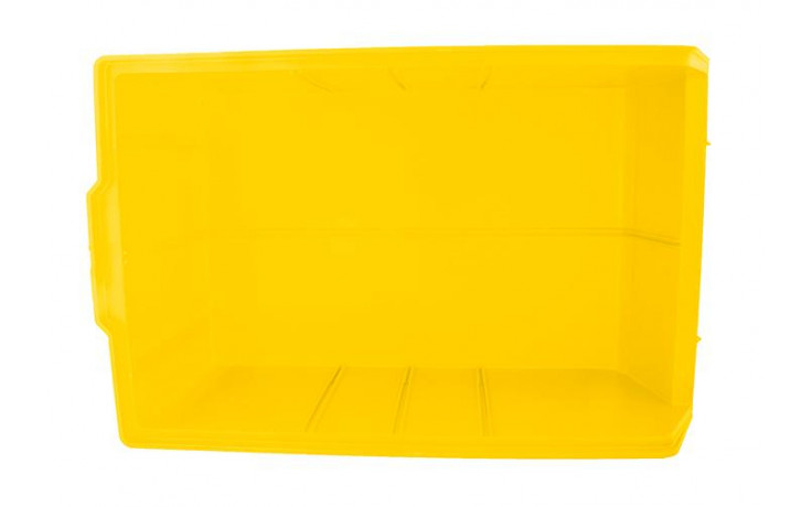 Kunststofflagerkasten PP Größe 1 gelb
