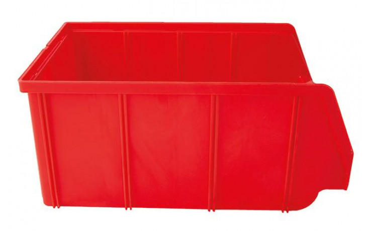 Kunststofflagerkasten PP Größe 2 rot