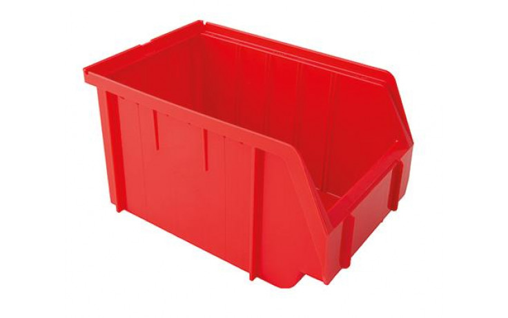 Kunststofflagerkasten PP Größe 3 rot