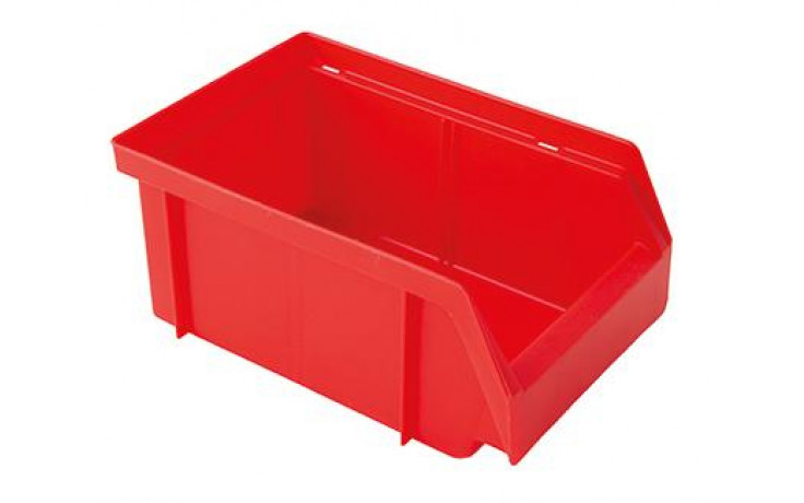 Kunststofflagerkasten PP Größe 4 rot