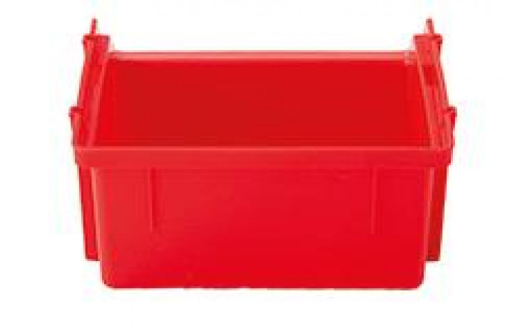 Kunststofflagerkasten PP Größe 5 rot