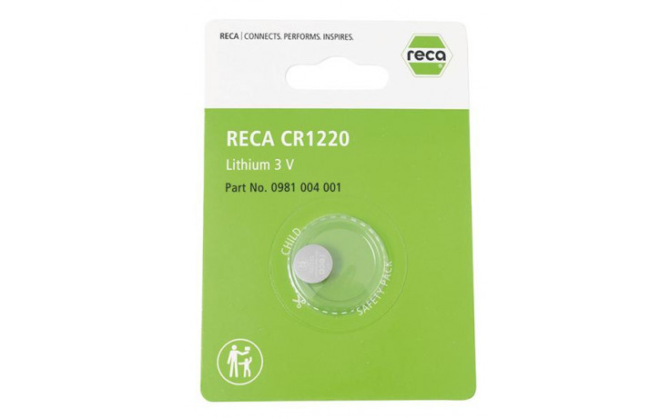 RECA Knopfzelle 3V CR 1220 (DL1220/BR1220)