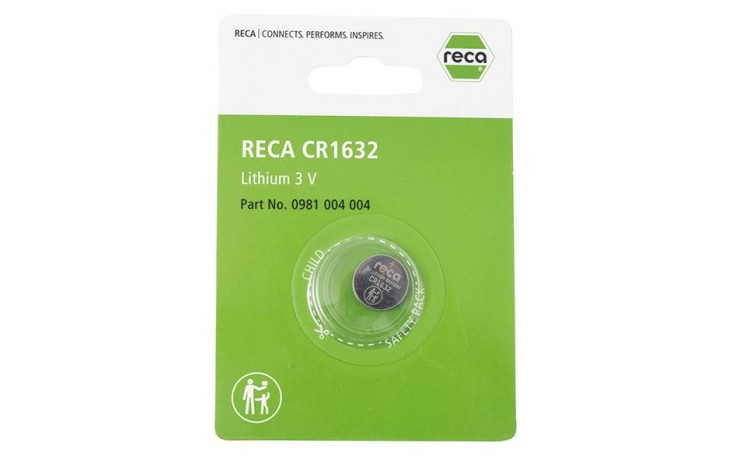 RECA Knopfzelle 3V CR 1632 (BR1632)