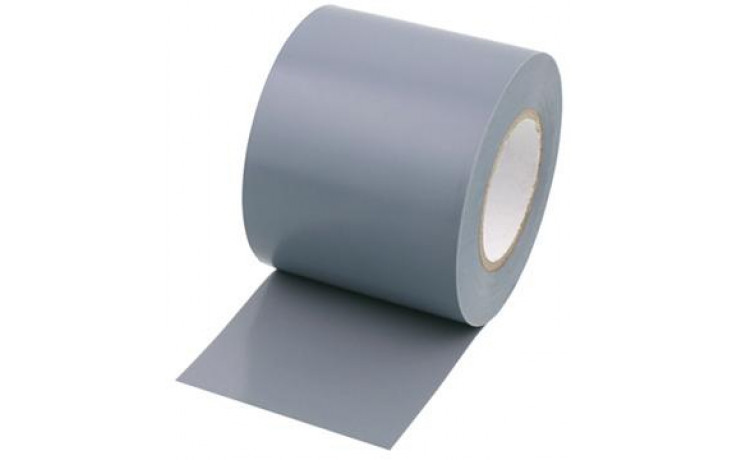 PVC Isolierband 50 mm x 10 m hellgrau