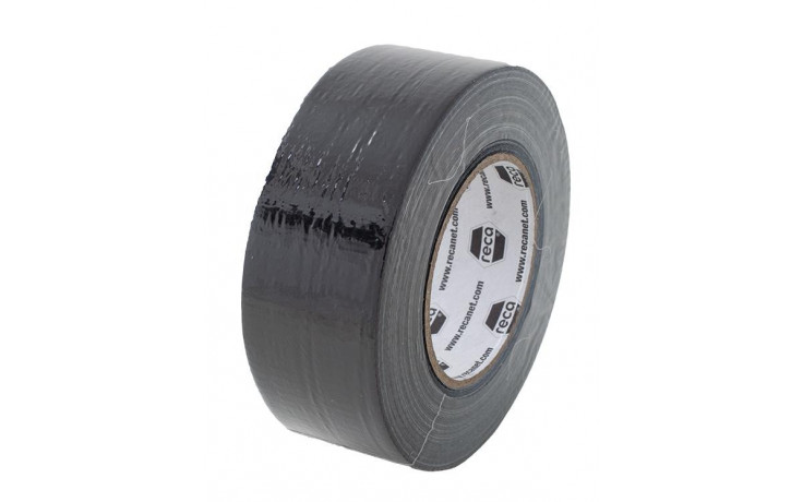 Gewebeklebeband Schwarz 50mm x 50m x 225µm