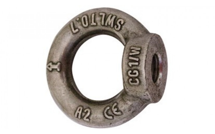 Ringmutter DIN 582 - A2 - M6 - Tragfähigkeit 75kg