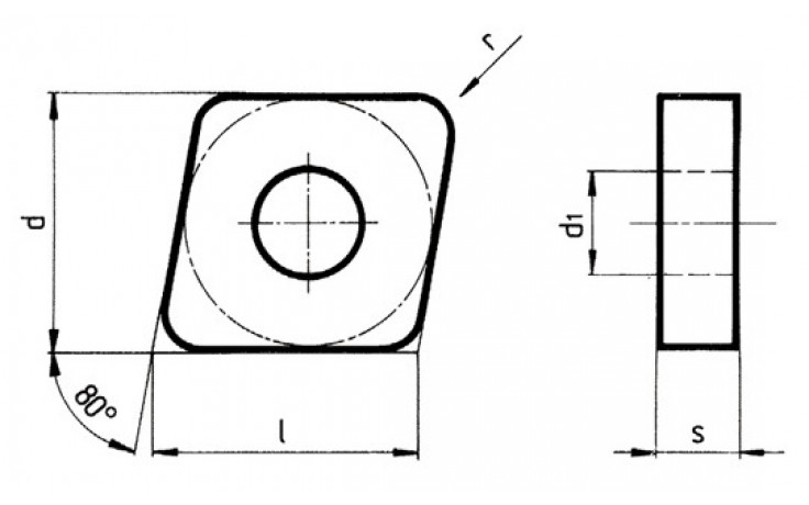 BÖHLERIT Wendeplatte CNMG 120404-FMP LCP15T
