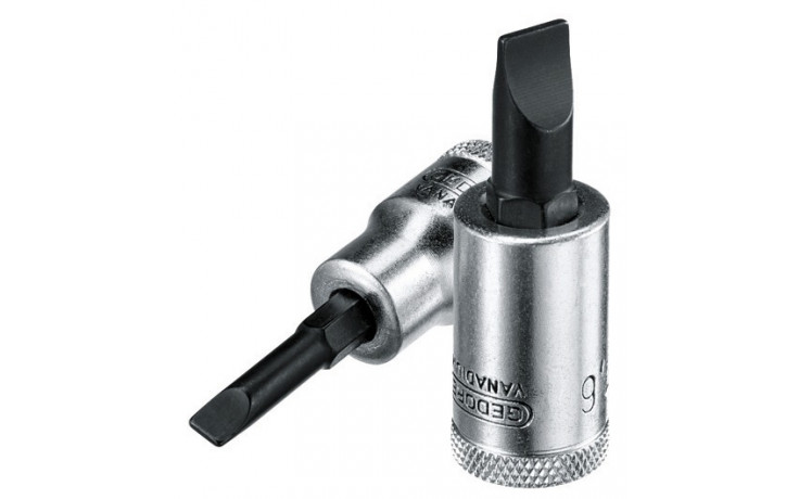Schlitzschraubendreher-Einsatz 3/8" Ant. SW10x1,6 mm GEDOREIS30-10x1,6