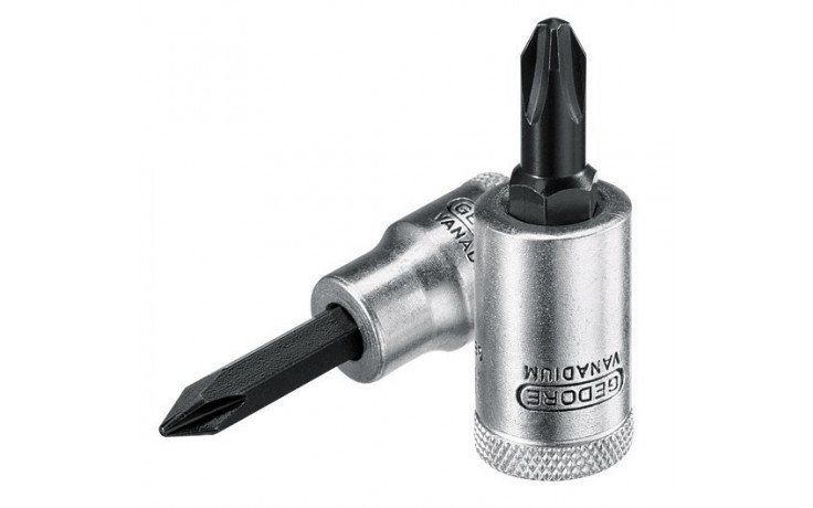 Kreuzschlitzschraubendreher-Einsatz 3/8" Antrieb, Größe 3PH GEDORE IKS30-3