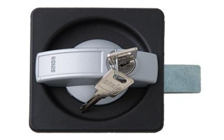 Griff und Schloss für RECA Flügeltürschrank FLC 1