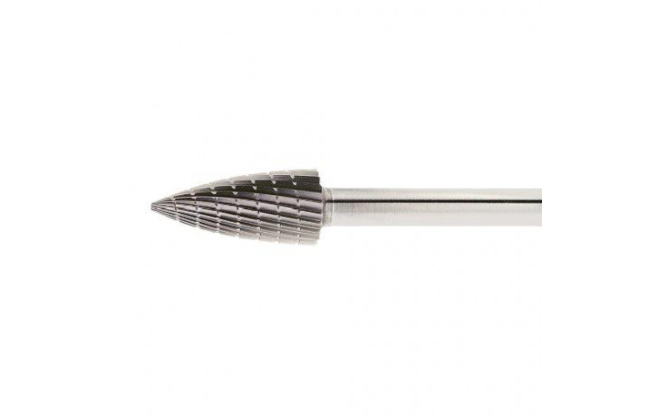 HSS-Fräser G Spitzbogenform für 12x20 mm Schaft 6 mm Verzahnung 3