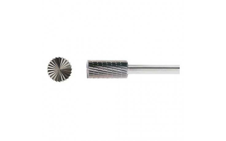 HSS-Fräser AS Zylinderform 12x25 mm Schaft 6 mm Verzahnung 3