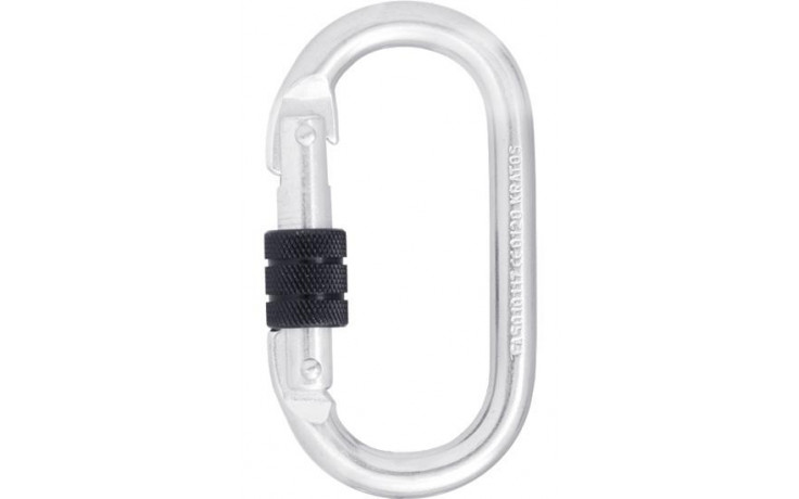 Stahlkarabiner KRATOS mit Schraube FA5010117