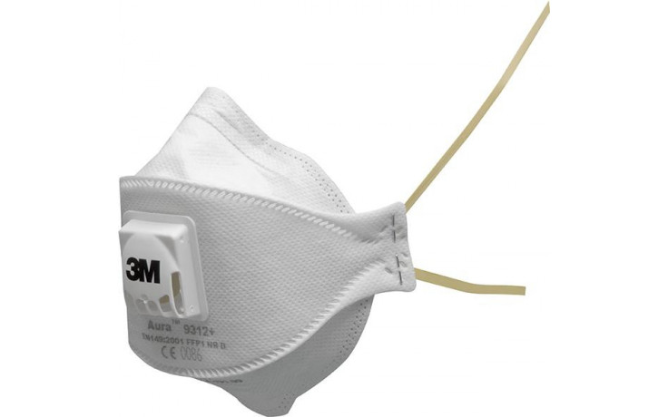 3M Atemschutzmaske Aura 9312+Gen3 FFP1 NR D mit Ausatemventil
