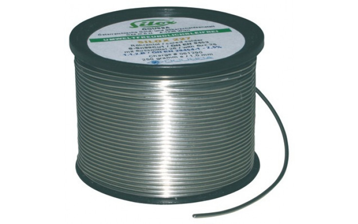 Weichlot Silox 227 S-Sn99Cu1, Gewicht: 1000 g, Lot-Stärke: 2 mm