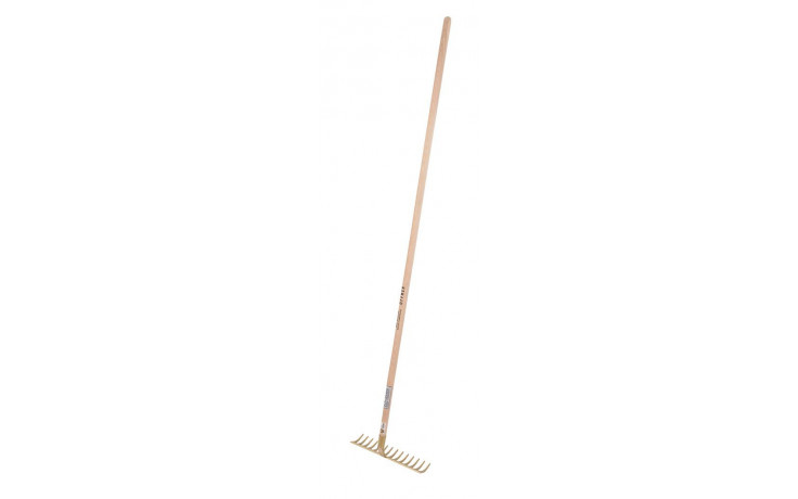 Gartenrechen mit Stiel Gold 14 Z