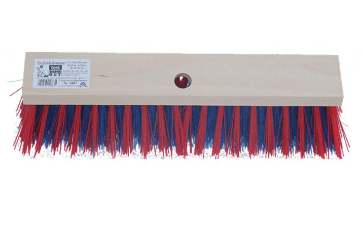 Straßenbesen Elaston Grob/Fein 40 cm mit Stiel 140 cm