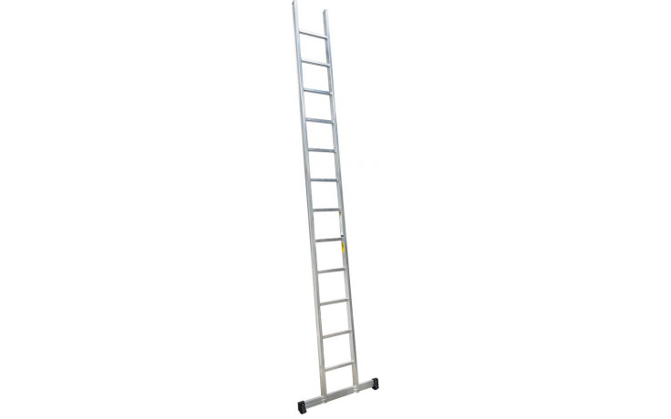 Anlegeleiter aus ALU 12 Sprossen